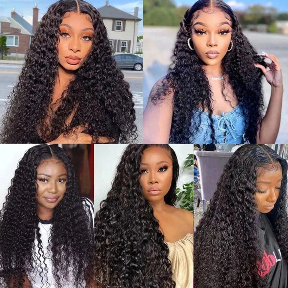 Cheveux humains crépus bouclés péruviens Jerry Curly