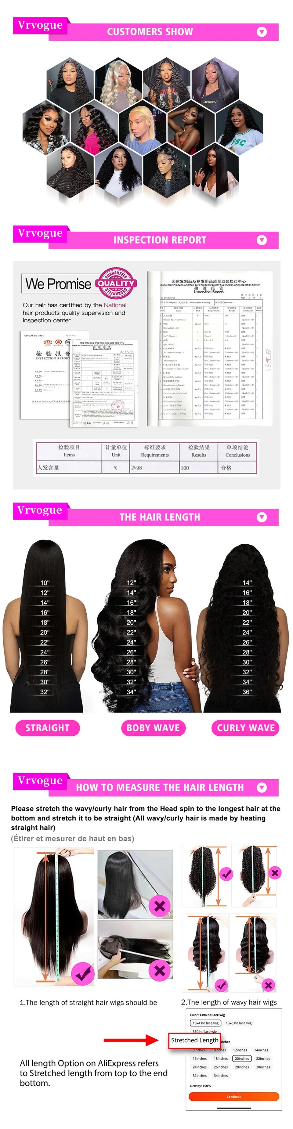 Deep Wave Glueless Wig Human Hair Ready To Wear And Go PrePlucked For Women Precut 13x6 Frontal