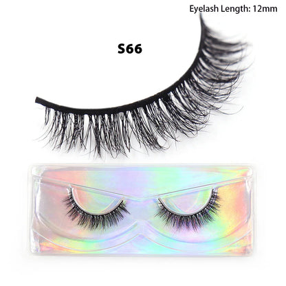 LEHUAMAO Maquiagem Short Natural Mink Lashes Fluffy Wispy  Eyelashes Volume 12mm-15mm False Eyelashes Eyelash Extensio makeup